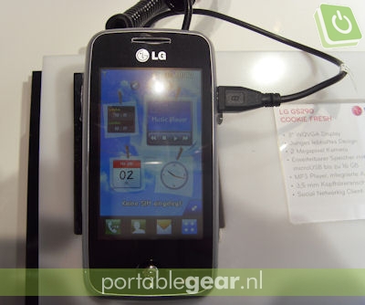 The LG GS290 Cookie Fresh and the LG GT400 Viewty that were spotted at the 